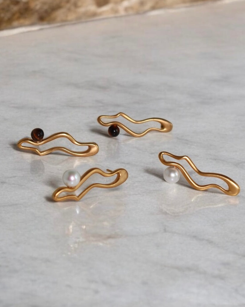 Savoy Gold Drop Earrings