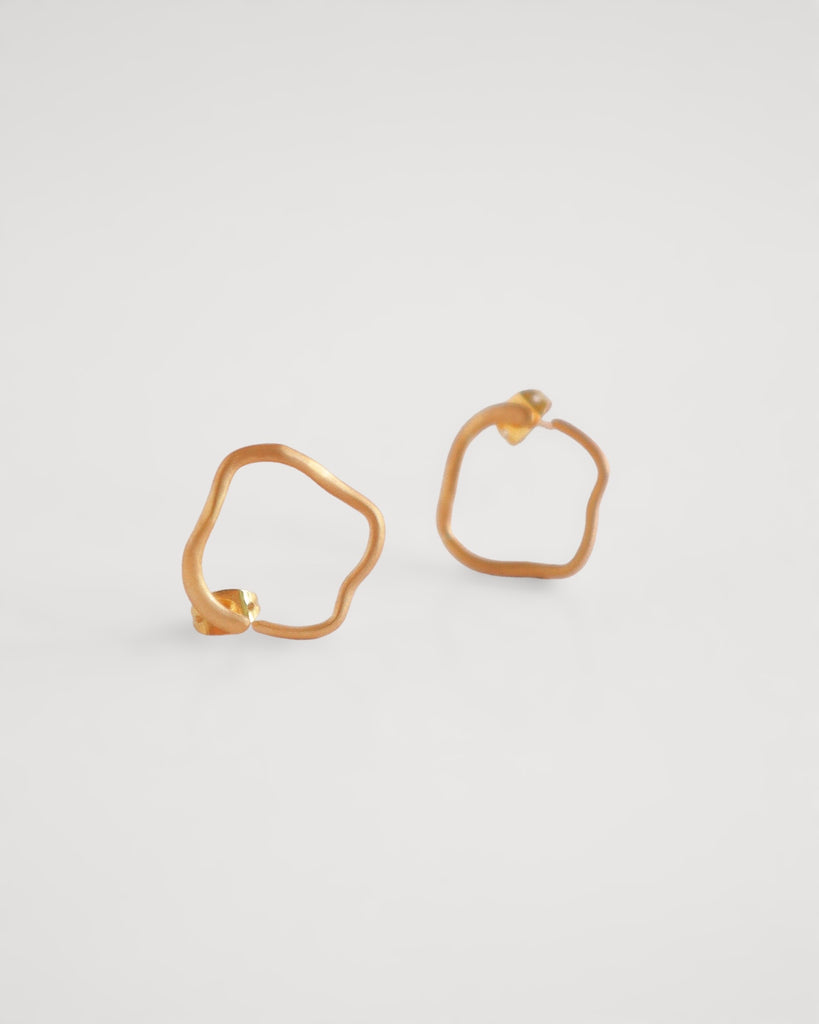 Savoy Gold Mini Hoops