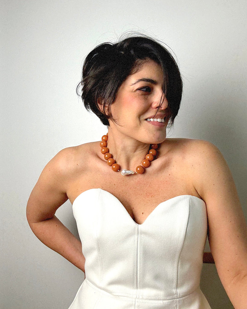 Aventurine Bold Collar - SAMPLE