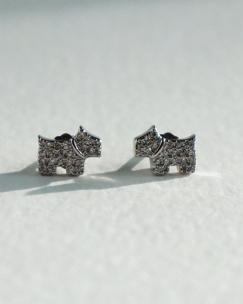 Mini Puppy Pavé Studs