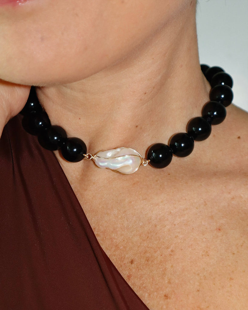 Onyx Baroque Collar | Pre-order