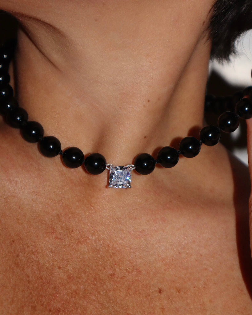 Bourbon onyx necklace | Pre-order