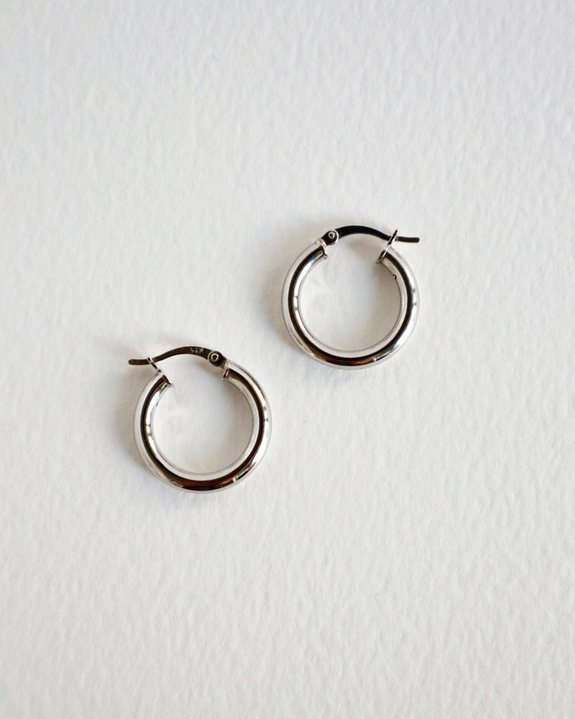 Sterling Silver Hoops