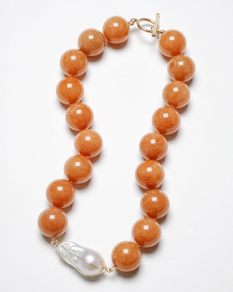 Aventurine Bold Collar - SAMPLE