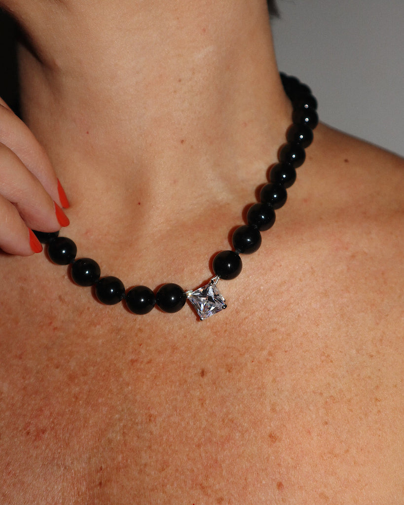 Bourbon onyx necklace | Pre-order