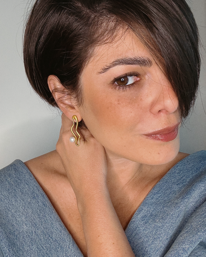 Savoy Gold Drop Earrings