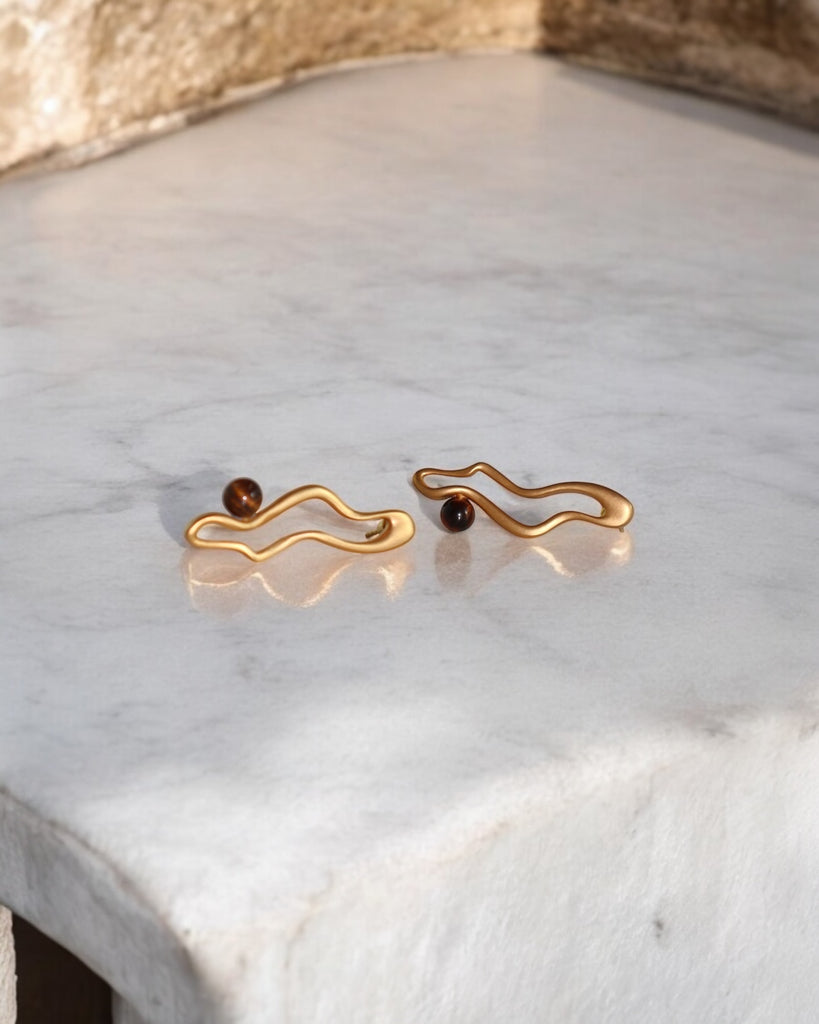 Savoy Gold Drop Earrings