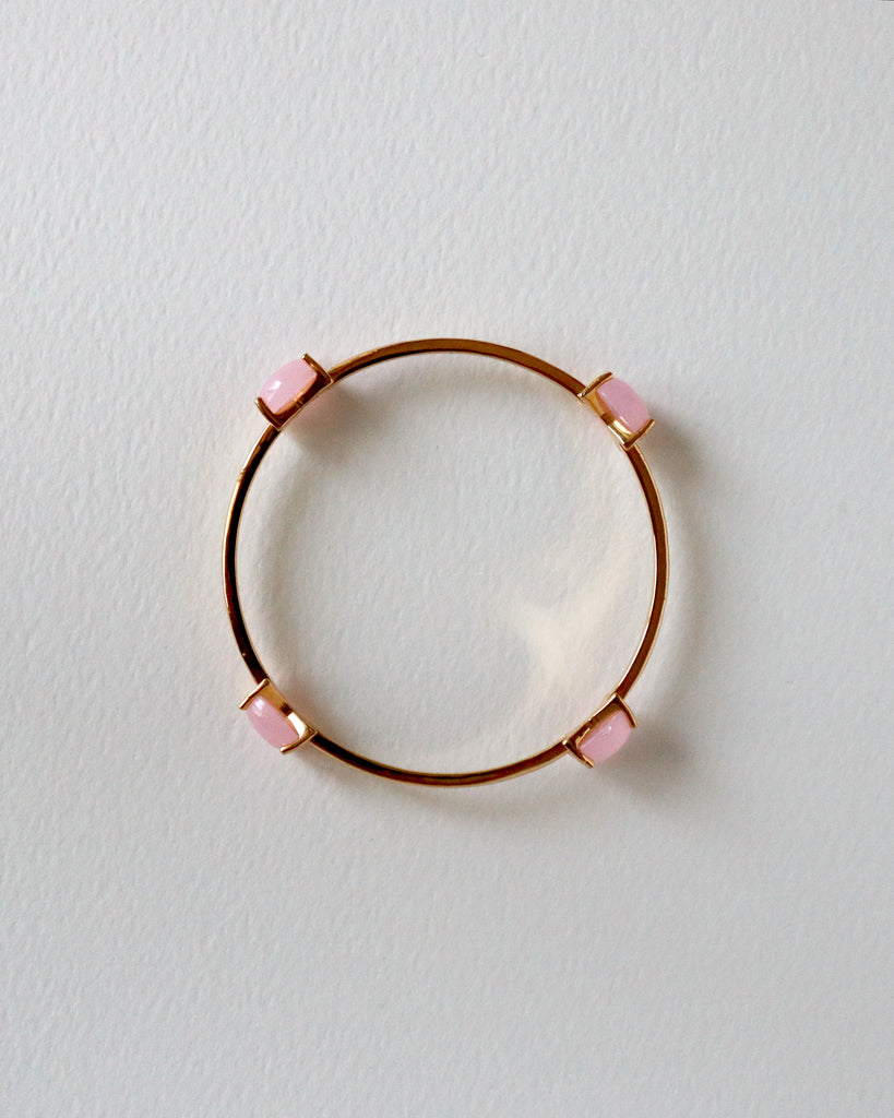 Rose Quartz Aegean Bangle