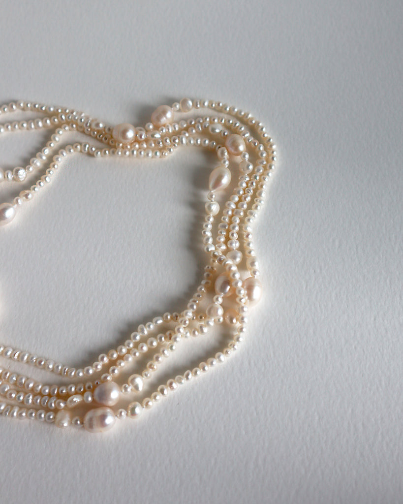 Long Pearl Necklace