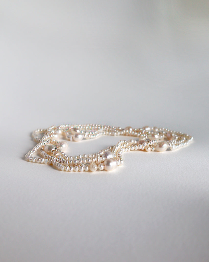 Long Pearl Necklace