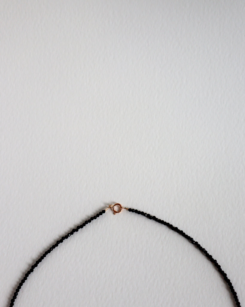 Diamond Cut Necklace with Pearl