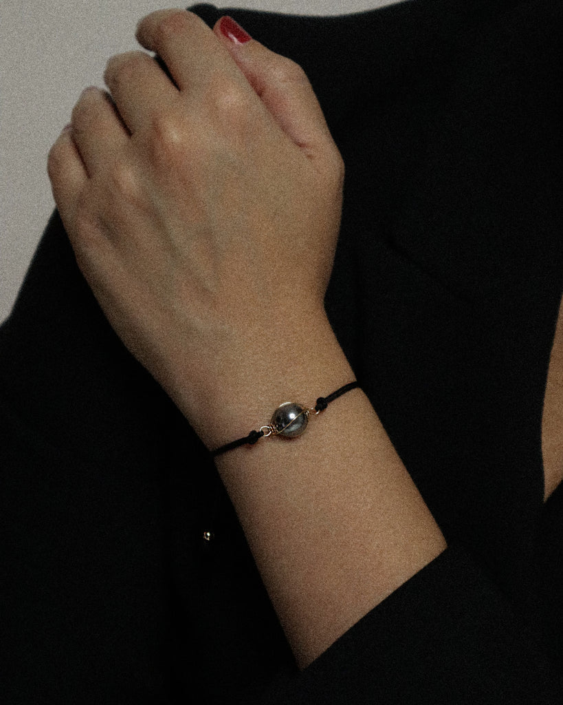 Nodo grey pearl bracelet