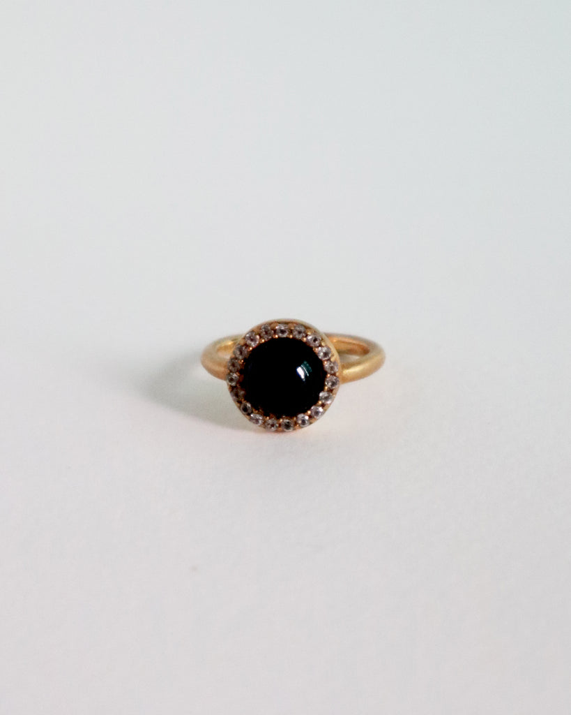 Gold Orbit Ring