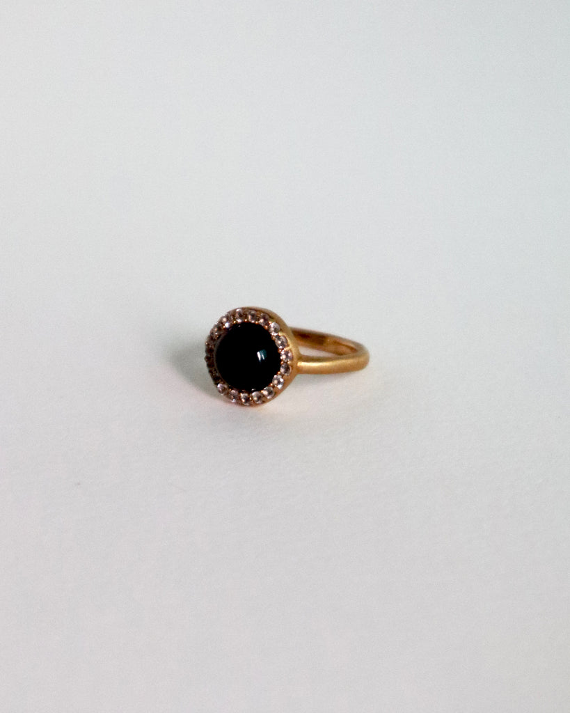 Gold Orbit Ring