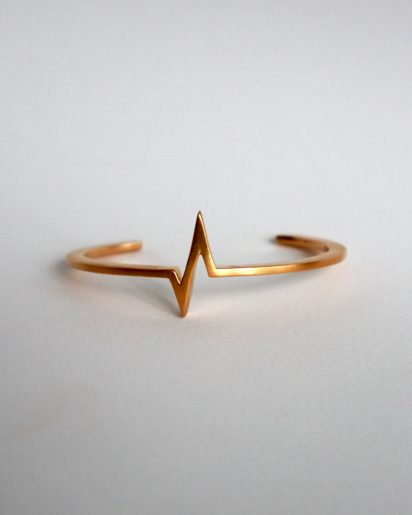 Thick Heartbeat Bracelet