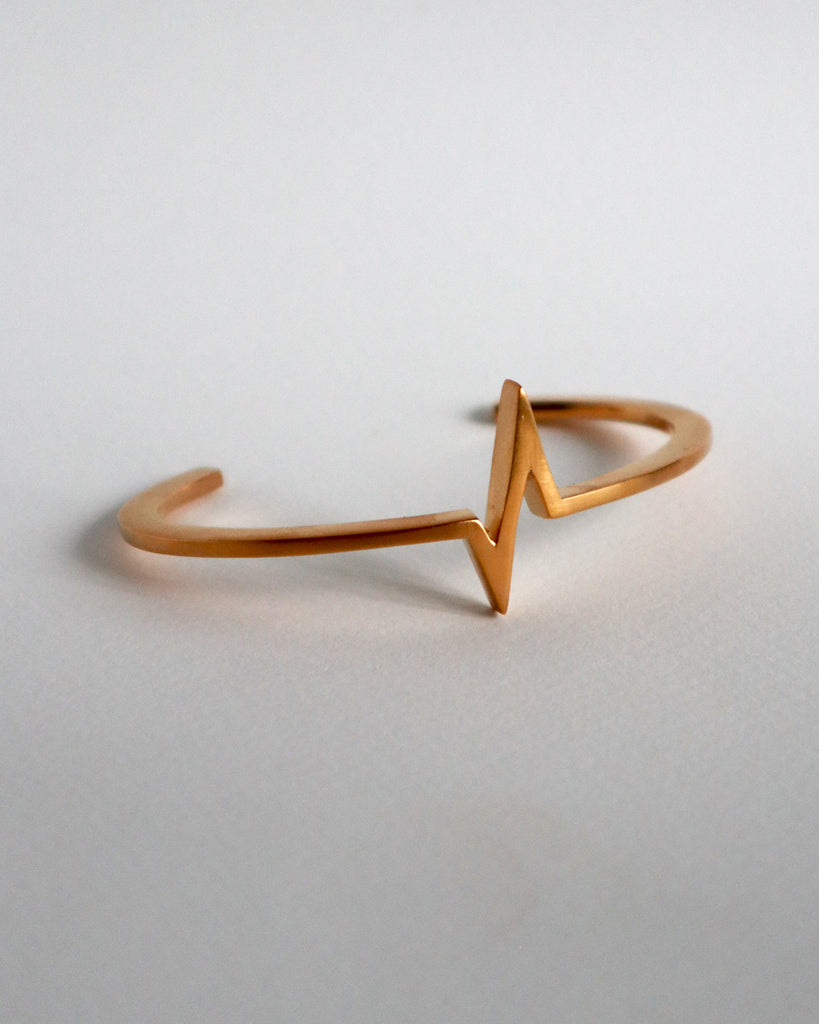 Thick Heartbeat Bracelet