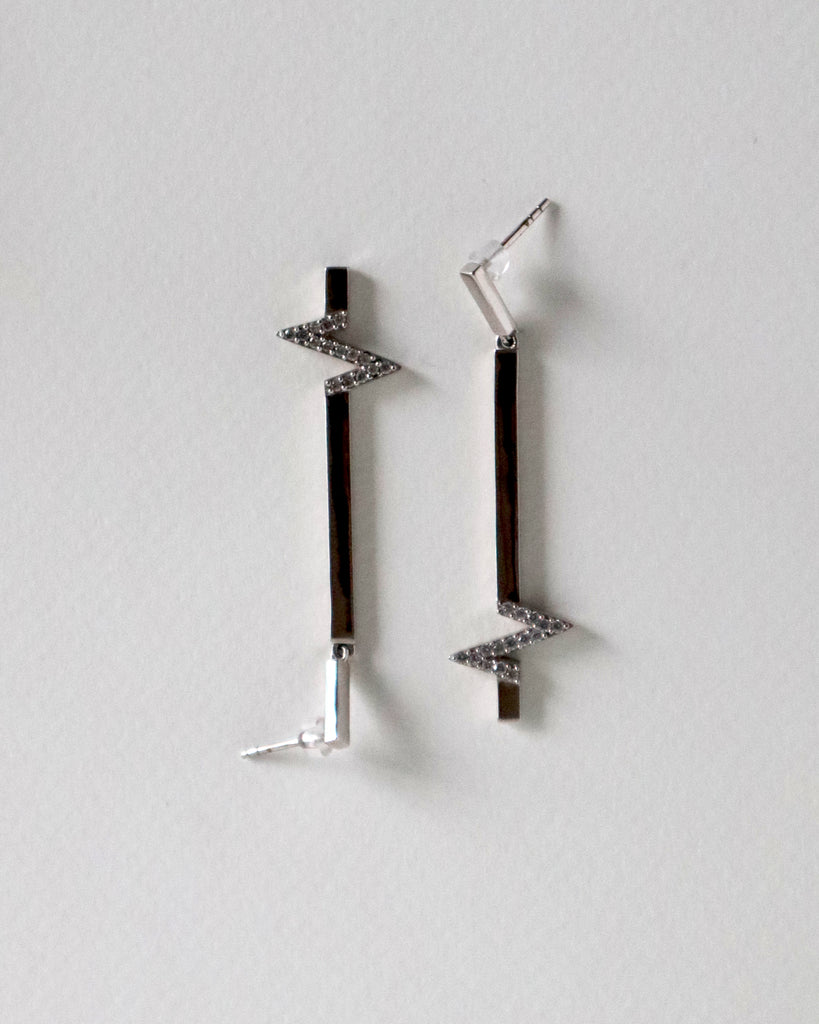 Heartbeat Drop Earrings