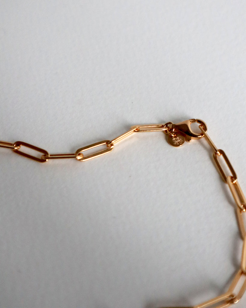 Black Pearl Chain Necklace