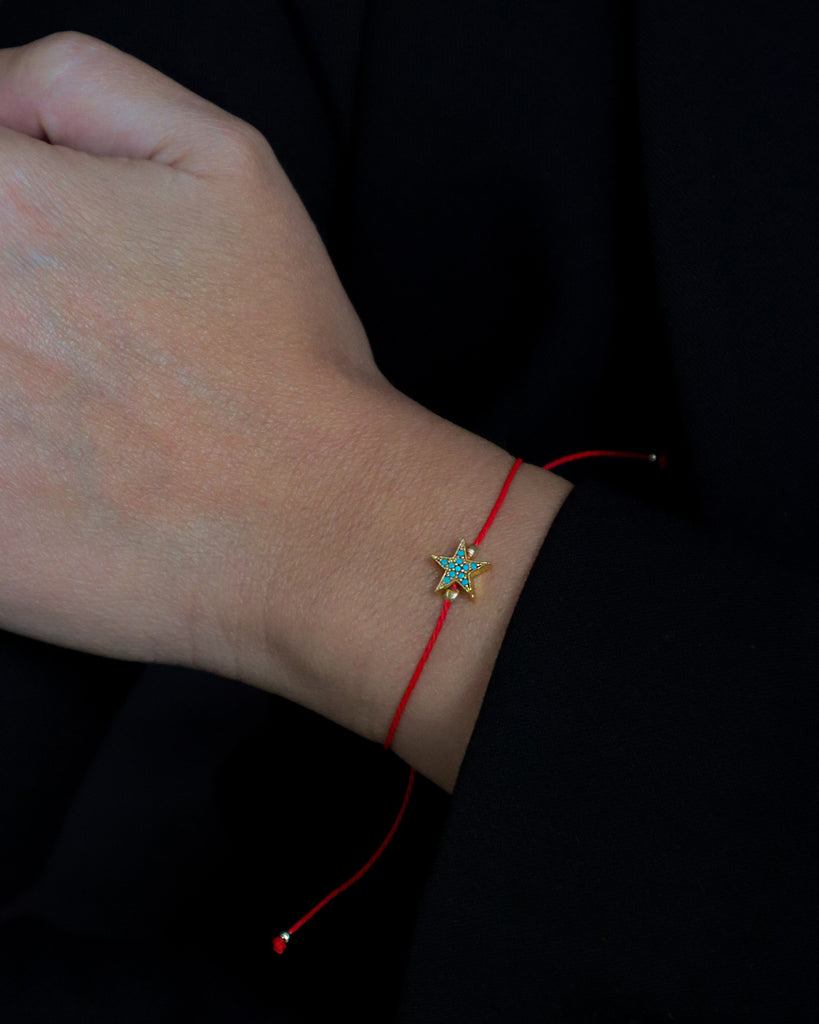 Starlight cord bracelet