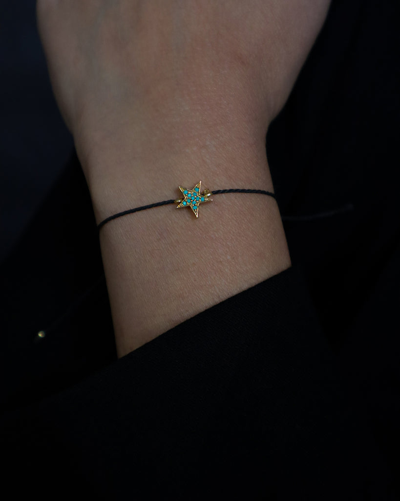 Starlight cord bracelet